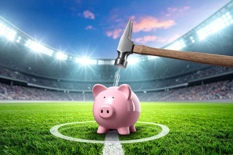 Breaking open the piggy bank to win (or not)?